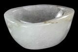 Polished Quartz Bowl ( Lbs) - Madagascar #120193-2